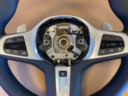 BMW BMW 5 6 X3 X4 G30 G31 G32 G01 G02 LCI EU M Steering Wheel Paddles HEATED ASSIST — thumbnail 7