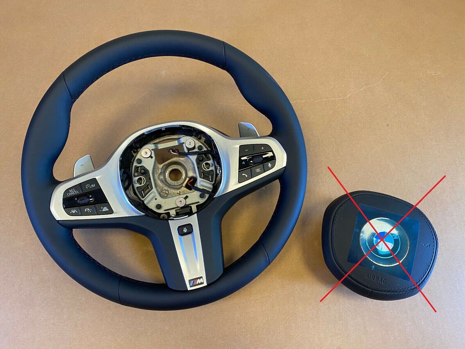 BMW BMW 5 6 X3 X4 G30 G31 G32 G01 G02 LCI EU M Steering Wheel Paddles HEATED ASSIST