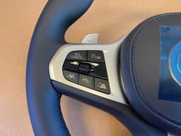 BMW BMW 5 6 X3 X4 G30 G31 G32 G01 G02 LCI EU M Steering Wheel Paddles HEATED ASSIST — thumbnail 3