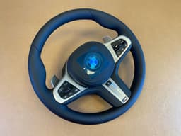 BMW BMW 5 6 X3 X4 G30 G31 G32 G01 G02 LCI EU M Steering Wheel Paddles HEATED ASSIST — thumbnail 9