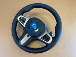 BMW BMW 5 6 X3 X4 G30 G31 G32 G01 G02 LCI EU M Steering Wheel Paddles HEATED ASSIST — thumbnail 10