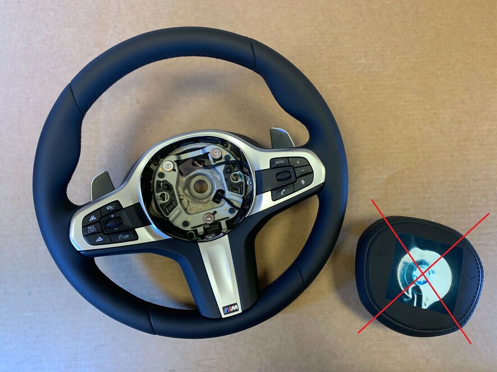 BMW BMW 5 6 X3 X4 G30 G31 G38 G32 G01 G02 OEM USA M Steering Wheel Paddles VIBRO ACC