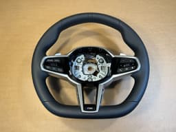 BMW BMW 1 G40 2 G42 G43 3 G20 G21 4 G22 G23 G26 M Steering Wheel Black Nappa Leather — thumbnail 2