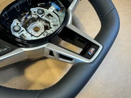 BMW BMW 1 G40 2 G42 G43 3 G20 G21 4 G22 G23 G26 M Steering Wheel Black Nappa Leather — thumbnail 8