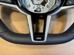 BMW BMW 1 G40 2 G42 G43 3 G20 G21 4 G22 G23 G26 M Steering Wheel Black Nappa Leather — thumbnail 7