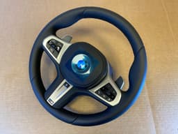 BMW BMW 5 6 X3 X4 G30 G31 G32 G01 G02 LCI EU M Steering Wheel Paddles HEATED ACC — thumbnail 10