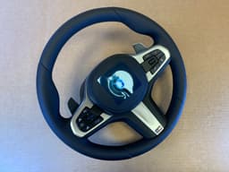 BMW BMW 5 6 X3 X4 G30 G31 G38 G32 G01 G02 OEM USA M Steering Wheel Paddles VIBRO ACC — thumbnail 9