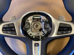 BMW BMW 5 6 X3 X4 G30 G31 G32 G01 G02 LCI EU M Steering Wheel Paddles HEATED ACC — thumbnail 7
