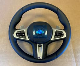 BMW BMW 5 6 X3 X4 G30 G31 G32 G01 G02 LCI EU M Steering Wheel Paddles HEATED ACC — thumbnail 2