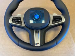 BMW BMW 5 6 X3 X4 G30 G31 G32 G01 G02 LCI EU M Steering Wheel Paddles HEATED ACC — thumbnail 5