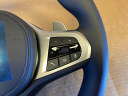 BMW BMW 5 6 X3 X4 G30 G31 G32 G01 G02 LCI EU M Steering Wheel Paddles HEATED ACC — thumbnail 4