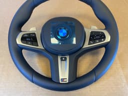 BMW BMW 5 6 X3 X4 G30 G31 G32 G01 G02 LCI EU M Steering Wheel Paddle HEATING VIBRO — thumbnail 5