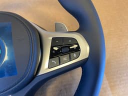 BMW BMW 5 6 X3 X4 G30 G31 G32 G01 G02 LCI EU M Steering Wheel Paddle HEATING VIBRO — thumbnail 4