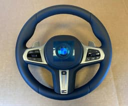 BMW BMW 5 6 X3 X4 G30 G31 G32 G01 G02 LCI EU M Steering Wheel Paddle HEATING VIBRO — thumbnail 2