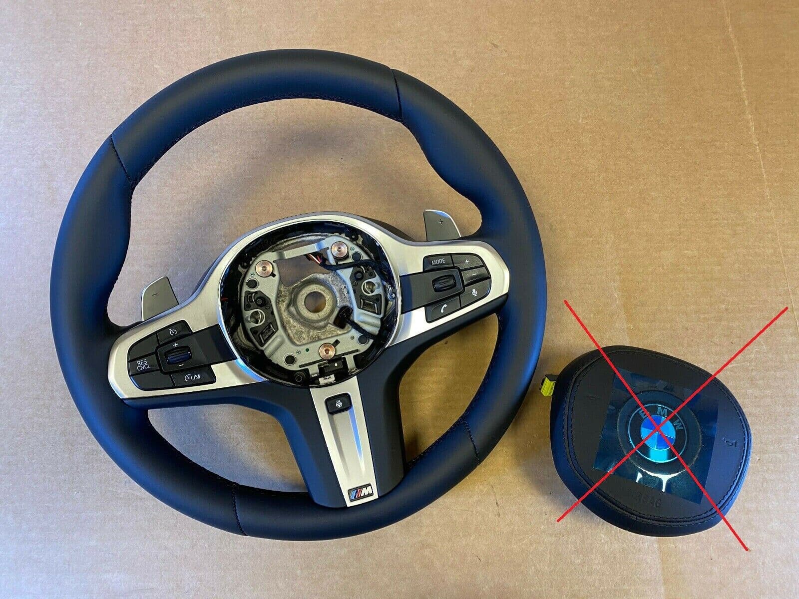 BMW BMW 5 6 X3 X4 G30 G31 G32 G38 G01 G02 OEM USA M Steering Wheel Paddles HEATING
