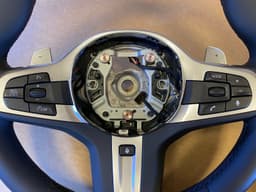 BMW BMW 5 6 X3 X4 G30 G31 G32 G38 G01 G02 OEM USA M Steering Wheel Paddles HEATING — thumbnail 7