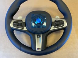 BMW BMW 5 6 X3 X4 G30 G31 G32 G38 G01 G02 OEM USA M Steering Wheel Paddles HEATING — thumbnail 5