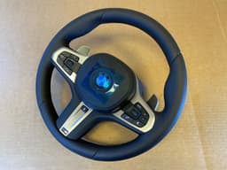 BMW BMW 5 6 X3 X4 G30 G31 G32 G38 G01 G02 OEM USA M Steering Wheel Paddles HEATING — thumbnail 10