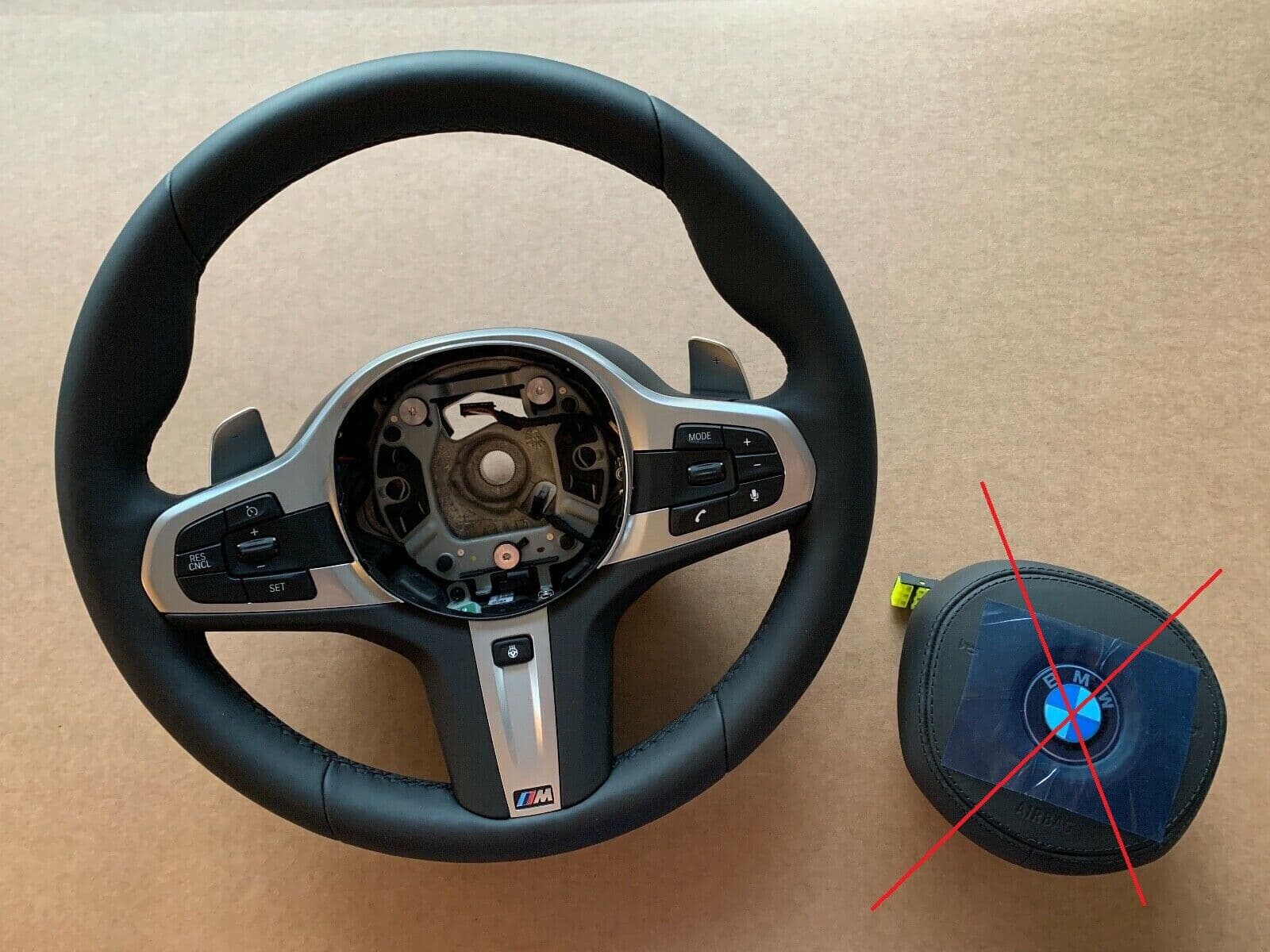 BMW BMW 5 6 X3 X4 G30 G31 G32 G01 G02 OEM USA M Steering Wheel Paddles VIBRO HEATING