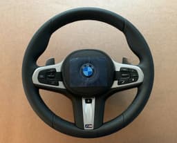 BMW BMW 5 6 X3 X4 G30 G31 G32 G01 G02 OEM USA M Steering Wheel Paddles VIBRO HEATING — thumbnail 2