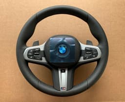 BMW BMW 5 6 X3 X4 G30 G31 G32 G01 G02 OEM M Steering Wheel Paddles HEATING VIBRO ACC — thumbnail 2