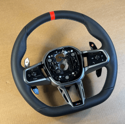 BMW NEW BMW 5 G60 7 G70 M Steering Wheel Paddles VIBRO HEATING Driving Assistant + — thumbnail 1