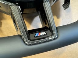 BMW BMW M2 G87 M3 G80 G20 G21 M4 G82 M Steering Wheel Carbon VIBRO — thumbnail 6