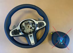 BMW BMW 5 G30 G31 G38 6 G32 X3 G01 X4 G02 USA M Steering Wheel HEATING VIBRO ASSIST+ — thumbnail 1