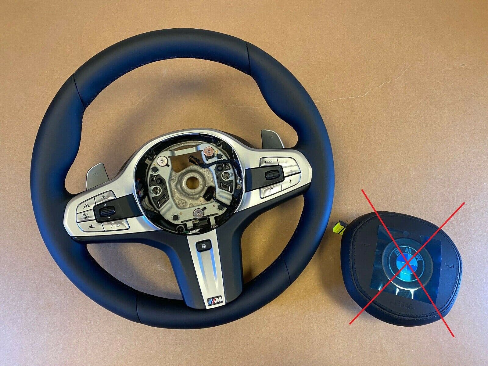 BMW BMW 7 G11 G12 GENUINE USA M Steering Wheel Shift Paddles HEATING VIBRO ACC