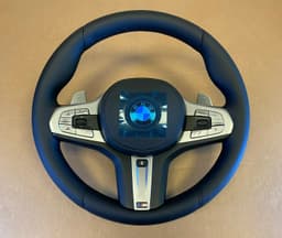 BMW BMW 7 G11 G12 GENUINE USA M Steering Wheel Shift Paddles HEATING VIBRO ACC — thumbnail 2