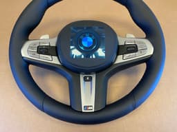 BMW BMW 7 G11 G12 GENUINE USA M Steering Wheel Shift Paddles HEATING VIBRO ACC — thumbnail 5