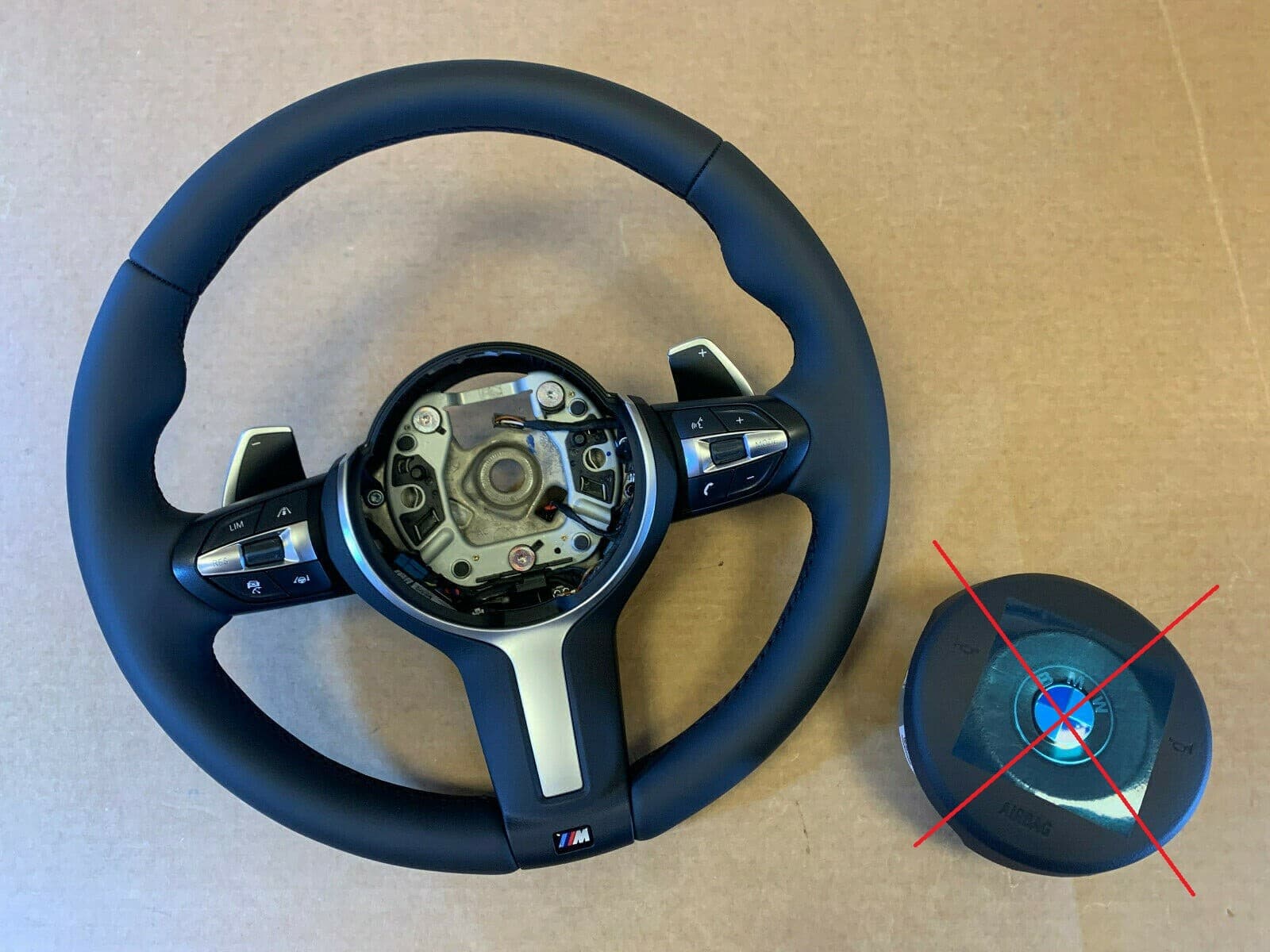 BMW BMW F22 F23 F30 F31 F34 F32 F33 F36 M Steering Wheel PADDLES VIBRO HEATED ASSIST