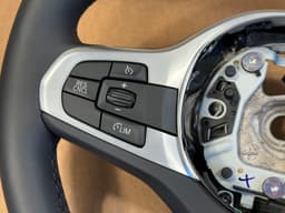 BMW BMW 5 6 X3 X4 G30 G31 G32 G01 G02 OEM M Steering Wheel Paddles HEATING VIBRO — thumbnail 4