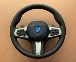 BMW BMW 5 6 X3 X4 G30 G31 G32 G38 G01 G02 GENUINE USA M Steering Wheel Shift Paddles — thumbnail 2