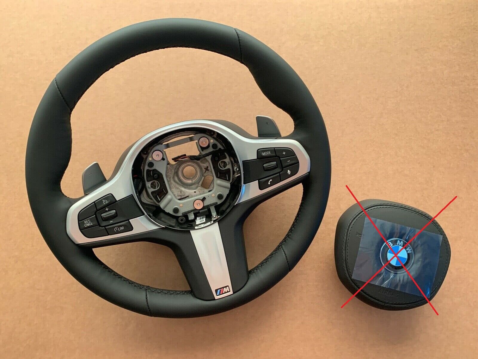 BMW BMW 5 6 X3 X4 G30 G31 G32 G38 G01 G02 GENUINE USA M Steering Wheel Shift Paddles