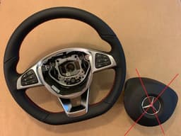 MERCEDES-BENZ Mercedes C117 C156 C166 C172 C176 C218 C231 C292 AMG Pack Steering Wheel VIBRO — thumbnail 1