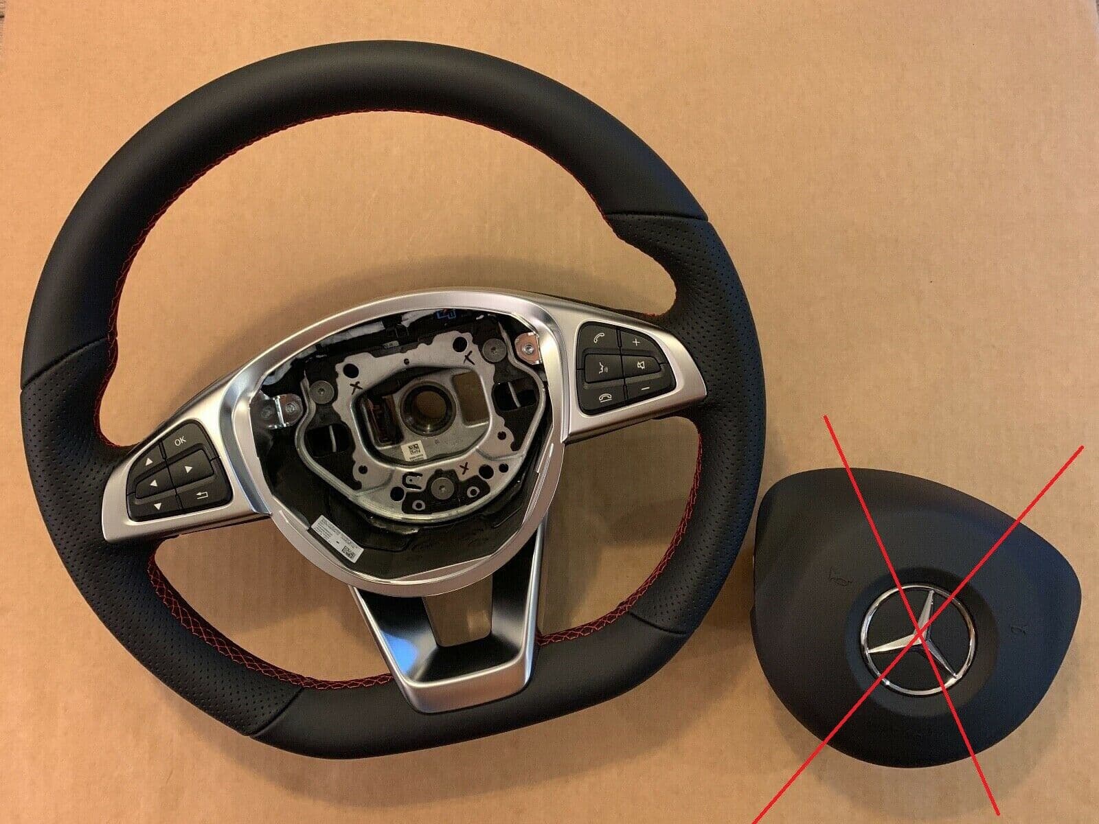 MERCEDES-BENZ Mercedes C117 C156 C166 C172 C176 C218 C231 C292 AMG Pack Steering Wheel VIBRO