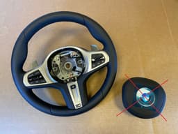 BMW BMW 8 X5 X6 X7 G14 G15 G16 G05 G06 G07 M Steering Wheel Paddles HEATING ACC — thumbnail 1