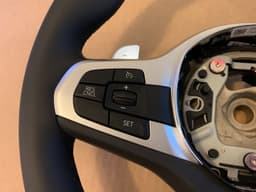 BMW BMW 5 6 7 X3 X4 G30 G32 G11 G01 G02 OEM M Steering Wheel Paddles HEATING VIBRO — thumbnail 3