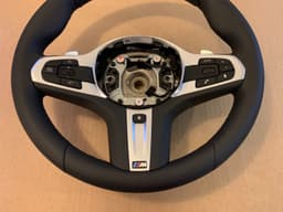 BMW BMW 5 6 7 X3 X4 G30 G32 G11 G01 G02 OEM M Steering Wheel Paddles HEATING VIBRO — thumbnail 2