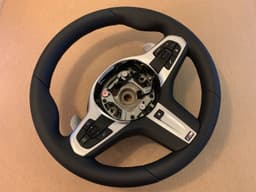BMW BMW 5 6 7 X3 X4 G30 G32 G11 G01 G02 OEM M Steering Wheel Paddles HEATING VIBRO — thumbnail 9