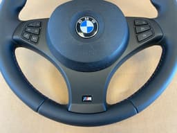 BMW BMW X3 X5 E83 E53 GENUINE M Sport Steering Wheel M Stitches Nappa Leather — thumbnail 4
