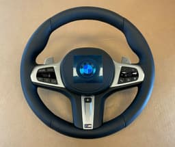 BMW BMW 8 X5 X6 X7 G14 G15 G16 G05 G06 G07 OEM EU M Steering Wheel Paddles HEATING — thumbnail 2