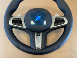 BMW BMW 8 X5 X6 X7 G14 G15 G16 G05 G06 G07 OEM EU M Steering Wheel Paddles HEATING — thumbnail 5