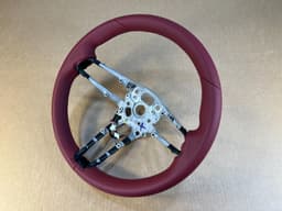 PORSCHE Steering wheel Porsche 911 992 Panamera 971.2 Taycan GENUINE Nappa Leather Heat — thumbnail 7