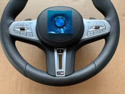 BMW NEW BMW 7 G11 LCI G12 LCI X7 G07 GENUINE M Steering Wheel Paddles HEATING VIBRO — thumbnail 5