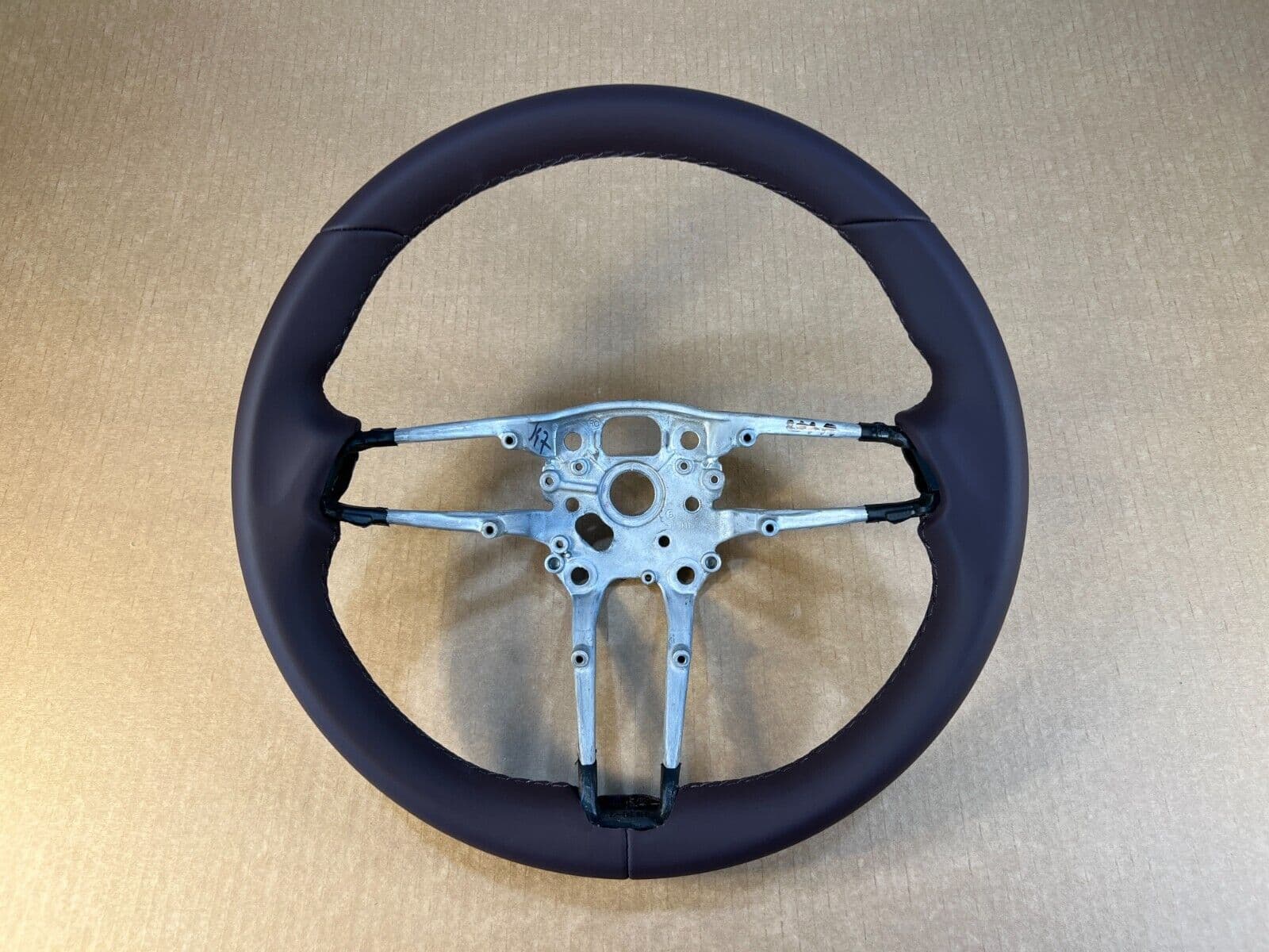 PORSCHE Steering wheel for Porsche 911 992 Panamera 971.2 Taycan GENUINE Nappa Leather