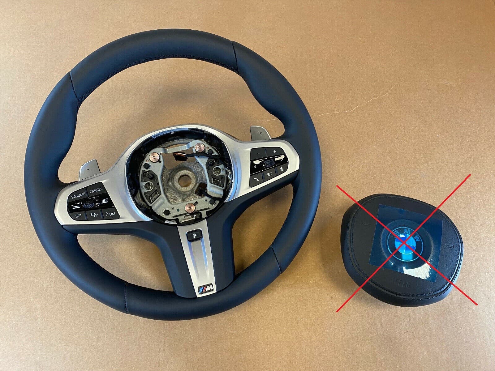 BMW BMW 8 X5 X6 X7 G14 G15 G05 G06 G07 M Steering Wheel Paddles HEATING VIBRO ACC