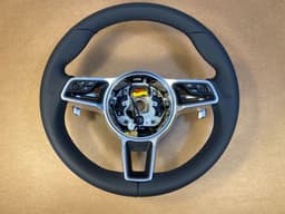 PORSCHE GENUINE Steering Wheel for Porsche Cayenne 958.2 & Macan 95B & Porsche 911-991.2 — thumbnail 1