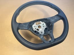 VW NEW Volkswagen Passat Tiguan Black Leather Steering Wheel 5NN419091B — thumbnail 2